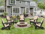 Adirondack Chairs Set of 2 with Cushions