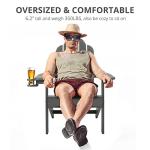 Set of 2 Adirondack Chairs with Cup Holder