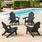 Homenjoy Folding Adirondack Chairs Set of 2