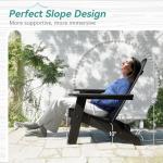 Homenjoy Folding Adirondack Chairs Set of 2