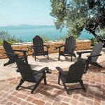 Homenjoy Folding Adirondack Chairs Set of 2