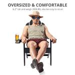 HDPS Adirondack Chairs Set of 2 with Cup Holder