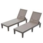 Outdoor Chaise Lounge Chairs - Set of 2