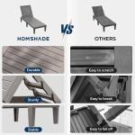 Outdoor Chaise Lounge Chairs - Set of 2