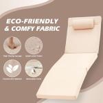 Outdoor Wicker Lounge Chairs Set of 2