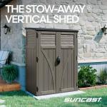 Waterproof Resin Outdoor Storage Cabinet for Garden