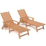 Adjustable Pool Lounge Chair Set of 2