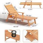 Adjustable Pool Lounge Chair Set of 2