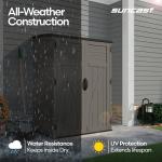 Waterproof Resin Outdoor Storage Cabinet for Garden