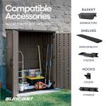 Waterproof Resin Outdoor Storage Cabinet for Garden