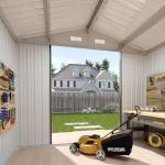 Aoxun 8x6 FT Metal Garden Storage Shed