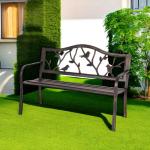 Sophia & William Bronze Wrought Iron Garden Bench