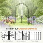 VINGLI Garden Arbor Arch for Weddings and Plants