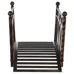 Outsunny 3.3' Metal Zen Garden Bridge