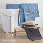 Bedsure Queen Size Bright White Quilts & Comforter