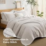 Bedsure Queen Size Lightweight Quilted Bedspread Set