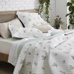 Bedsure Reversible Floral Quilt for Queen Bed