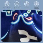 Kaleido Space Kids Comforter Set Twin Size for Boys, Glow in The Dark Gamer Bedding Set 1 Comforter, 1 Decor Pillow, 1 Pillow Sham, Twin XL Comforter Set