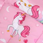 Utopia Bedding Unicorn Kids Comforter Set with 2 Pillow Shams, 3 Piece Soft Microfiber Twin Bed Comforter with Pillow Shams, Printed Kids Bedding for Boys and Girls, Lightweight, Breathable,Easy Care