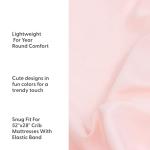 The Peanutshell 4-Pack Fitted Crib Sheet Set - Super Soft & Breathable Baby Girl Crib Sheets, Nursery Decor, Fit for Standard Mattress Cover- Whimsical Floral