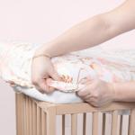 The Peanutshell 4-Pack Fitted Crib Sheet Set - Super Soft & Breathable Baby Girl Crib Sheets, Nursery Decor, Fit for Standard Mattress Cover- Whimsical Floral