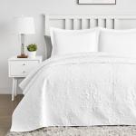 Hansleep White Queen Quilt Set - Soft Bedspread