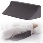 Bedluxe Wedge Pillow for Side Sleeping, Comfort Foam Back Pillow for Side Sleeper, Bed Wedges & Body Positioners for After Surgery, Pregnancy Support, Back Pain, Preventing Bedsores, Short Plush