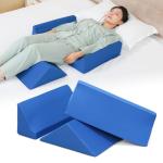Fanwer Bed Wedges & Body Positioners (3 in 1), 40 Degree Wedges for Bed Positioning,Positioning Pillows for Elderly, Wedge Pillow for Bed Sores, Side Sleeping, After Surgery, Knees Elevated,Back Pain