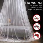 Mosquito Net Bed Canopy for Girls,King Canopy Bed Curtains Full Queen Size from Ceiling,Dome Mosquito Netting Bed Tent Twin Girls Princess Canopy Bed White Decor for Baby Crib,Kid Bed and Adult Beds
