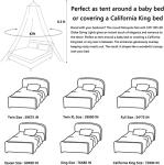 Mosquito Net Bed Canopy for Girls,King Canopy Bed Curtains Full Queen Size from Ceiling,Dome Mosquito Netting Bed Tent Twin Girls Princess Canopy Bed White Decor for Baby Crib,Kid Bed and Adult Beds