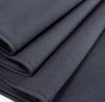 Mengersi Solid Bed Runner Scarf Protector Slipcover Bed Decorative Scarf for Bedroom Hotel Wedding Room (King, Black)