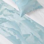 AMBERIS Bed Runners & Scarves, Modern Style Bed Scarf No Fading Soft (Pillowcases Sold Separately)