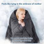 Topcee Weighted Blanket (20lbs 60"x80" Queen Size) Cooling Breathable Heavy Blanket Microfiber Material with Glass Beads Big Blanket for Adult All-Season Summer Fall Winter Soft Thick Comfort