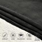 Krifey Wearable Blanket Hoodie, Oversized Sherpa Fleece Sweatshirt with Giant Pocket, Birthday Gifts for Women, Mom, Sister, Dark Gray