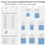 L'AGRATY Weighted Blanket for Adults- Dark Grey, 48"x72", 15lbs, Twin Full Size Heavy Throw Blanket, Cooling, Breathable, Microfiber with Glass Beads, Big, Washable, All-Season