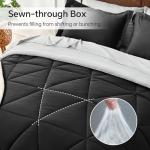 BEDELITE Queen 7-Piece Reversible Comforter Set