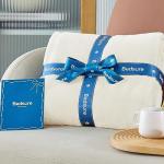 Bedsure GentleSoft Fleece Blankets Queen Size Cream - Bed Blanket Soft Lightweight Plush Fuzzy Cozy Luxury Microfiber, 90x90 inches