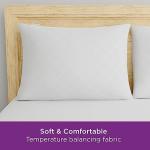 Set of 4 Standard/Queen AllerEase Pillow Protectors - Temperature Balancing, Allergist Recommended - Premium Breathable, Zippered Protectors