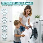 Utopia Bedding Set of 2 Waterproof Pillow Protectors with Zipper Queen Size (White), Ultra Soft Pillow Covers, Bed Bug and Dust Mite Proof Pillow Encasements, Moisture Wicking Pillow Cases