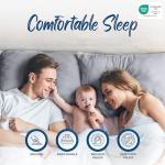 Utopia Bedding Premium 100% Waterproof Pillow Protectors with Zipper Queen Size (Set of 4), Bed Bug and Dust Mite Proof Zippered Pillow Covers, Pillow Encasement Cases, Gray