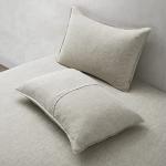 ATLINIA 100% Linen Pillowcases Set of 2, King Size 20" x 36" Pillow Case, Linen Pillow Sham