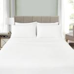 Utopia Bedding Standard Pillow Cases - Pack of 4 - Envelope Closure - Soft Brushed Microfiber Fabric - Shrinkage and Fade Resistant Pillow Covers Standard Size 20 X 26 Inches (Standard, White)