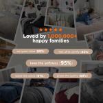 Bedsure 7-Piece Reversible Queen Bedding Set