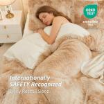 EMME Twin Khaki Fuzzy Duvet Cover Set