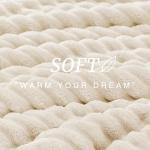 Fluffy Twin Comforter Set - Soft Faux Fur