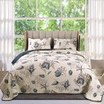 Coastal Starfish Queen Quilt Set, 3-Piece
