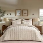 Luxurious Velvet King Quilt Set with Shams