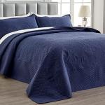 Qucover Alaska King Bedspread Set with Pillow Shams