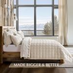 Luxurious Velvet King Quilt Set with Shams