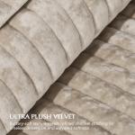 Evergrace King Velvet Quilt Set with Shams